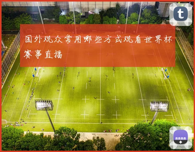 国外观众常用哪些方式观看世界杯赛事直播
